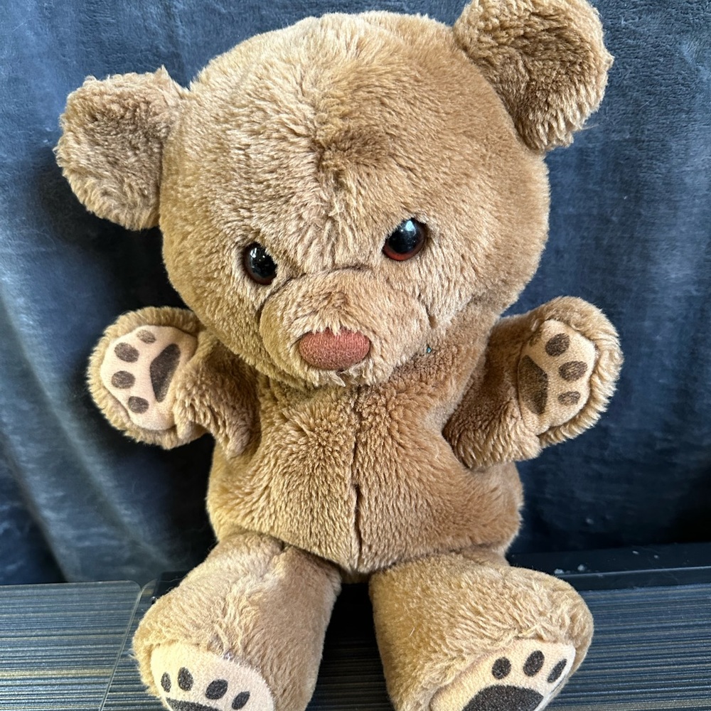 Dakin Puppet Bear Stuffed Animal Plush Teddy Bear Vintage 1985 Excellent